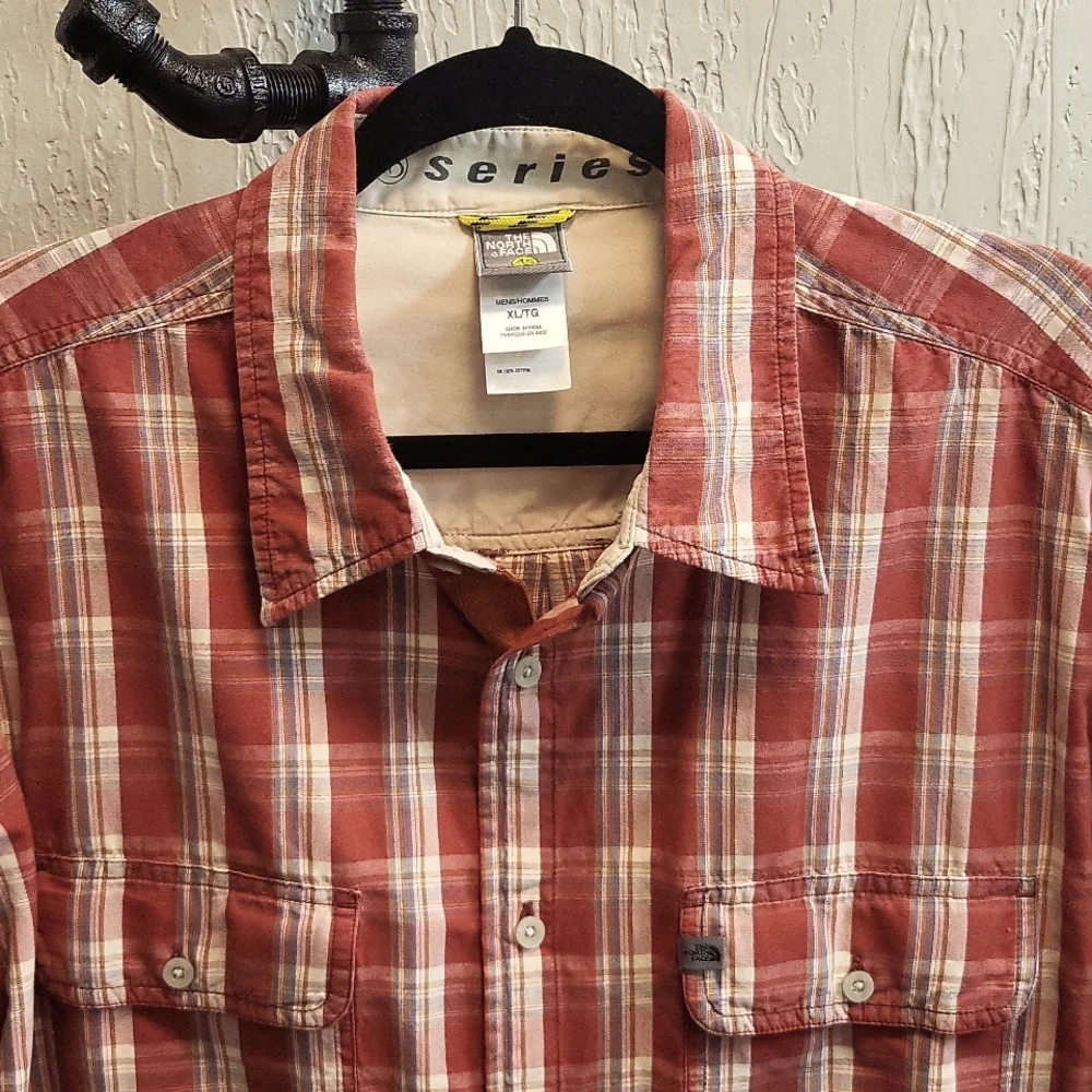 The North Face A5 Series Long Sleeve Plaid Button Down Shirt